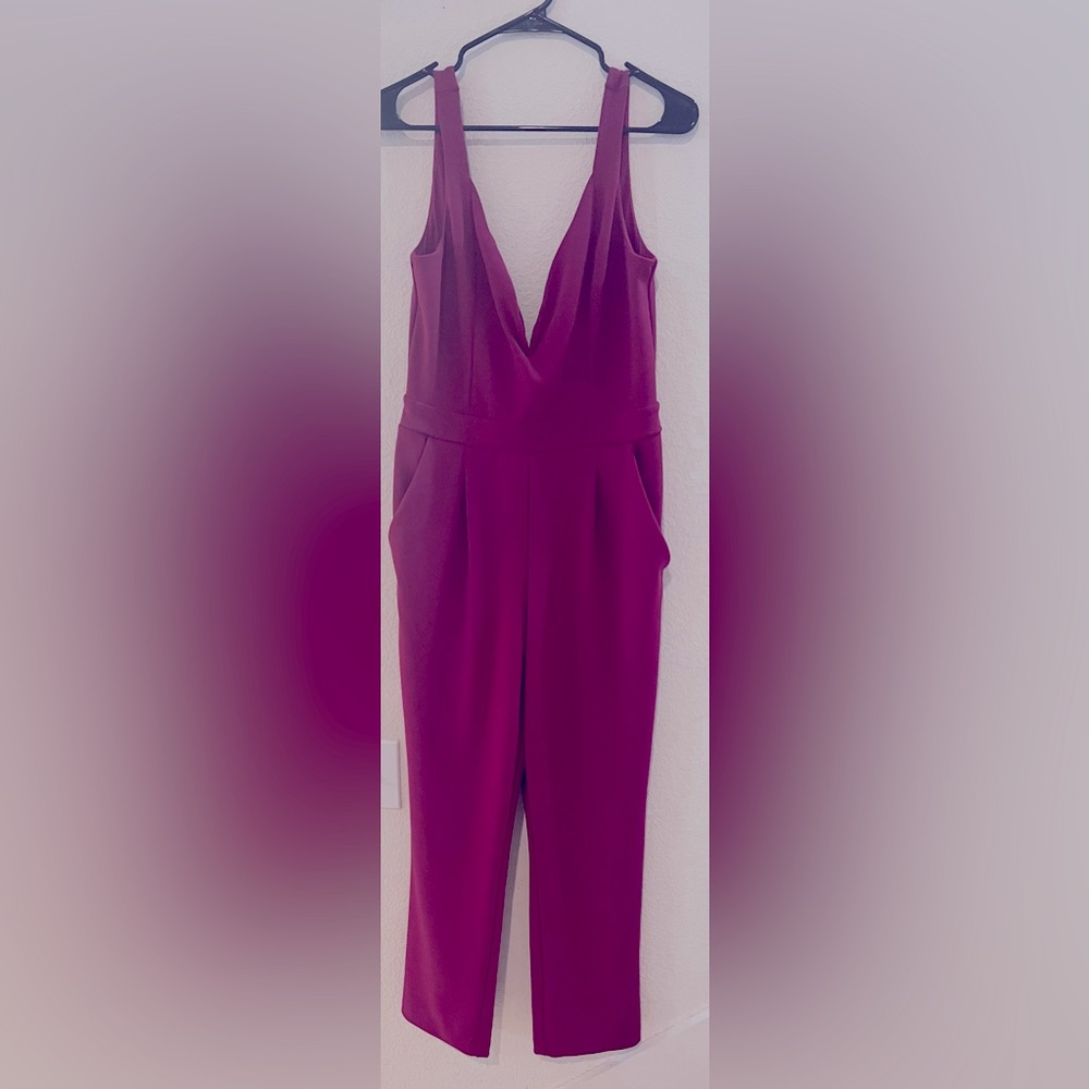 Express Women’s Purple Pink Pants Jumpsuit Size 10